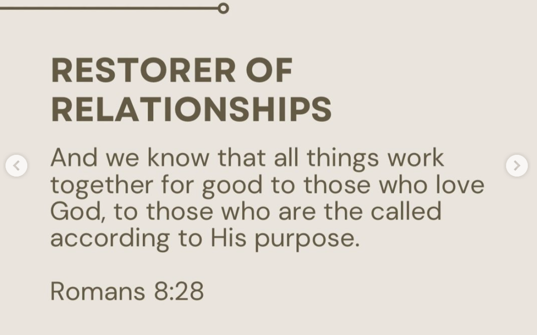 Restorer of Relationships